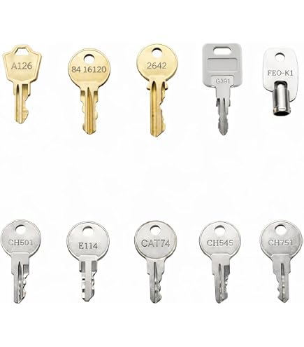 CompX Cam Lock Keyed Alike Key #415-Nickel C8053-14A-C415A - Built
